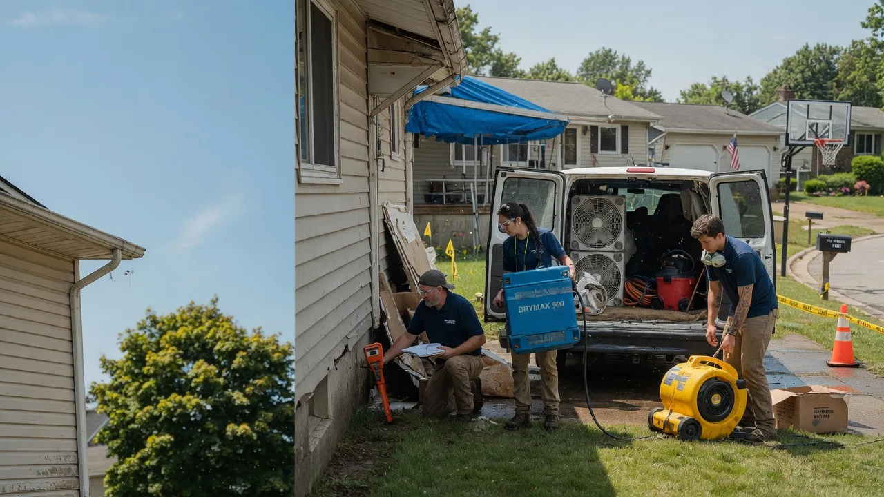Ceiling Leak Cleanup in North Freedom, WI near me