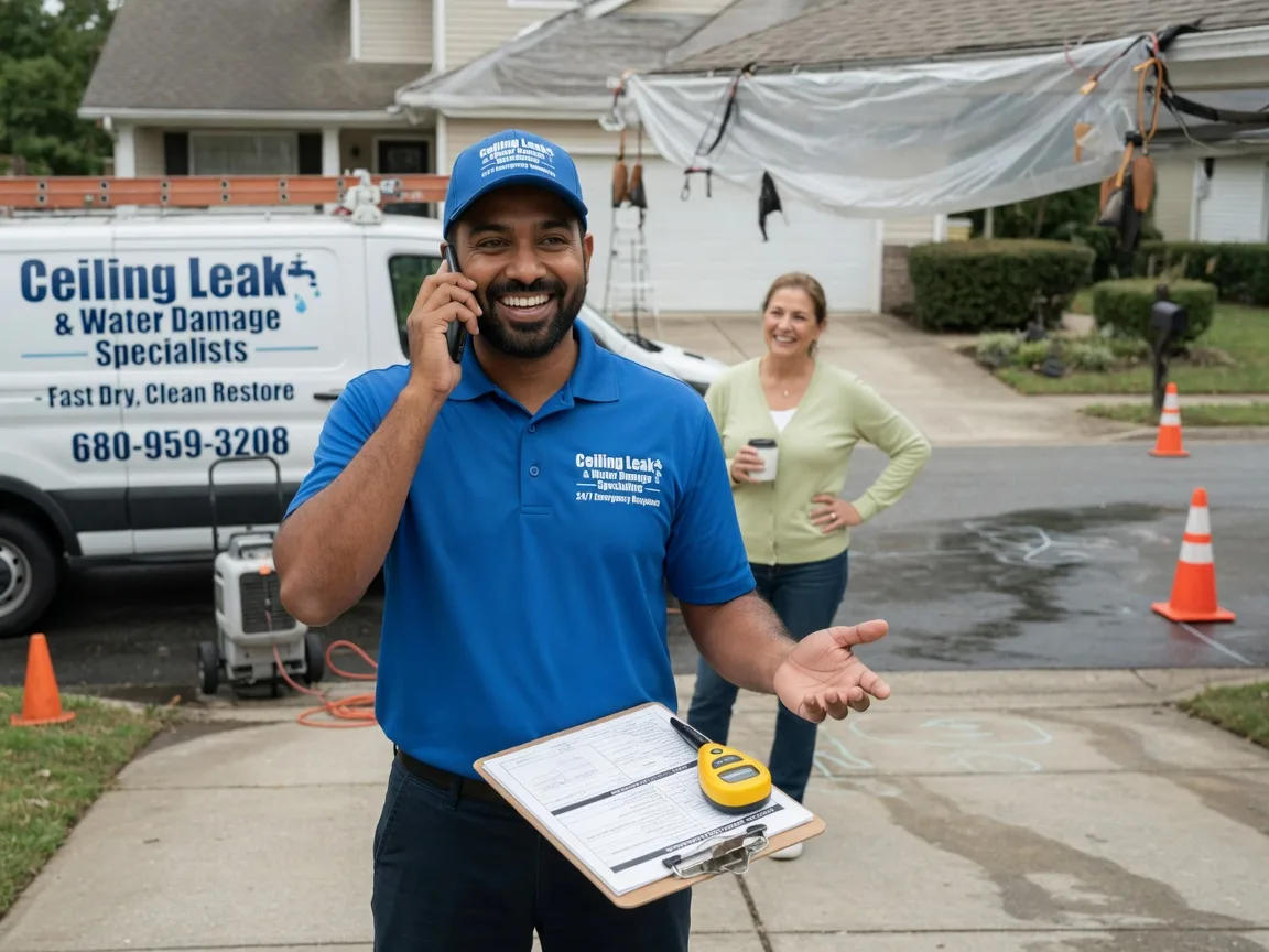 Ceiling Leak Cleanup North Freedom, WI FAQs